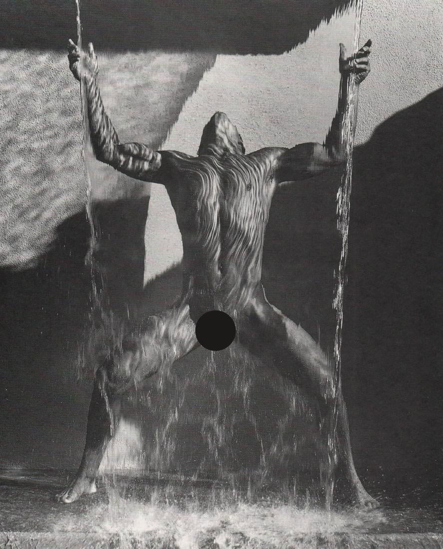 HERB RITTS - Waterfall II, Hollywood, 1988 (1 of 2)