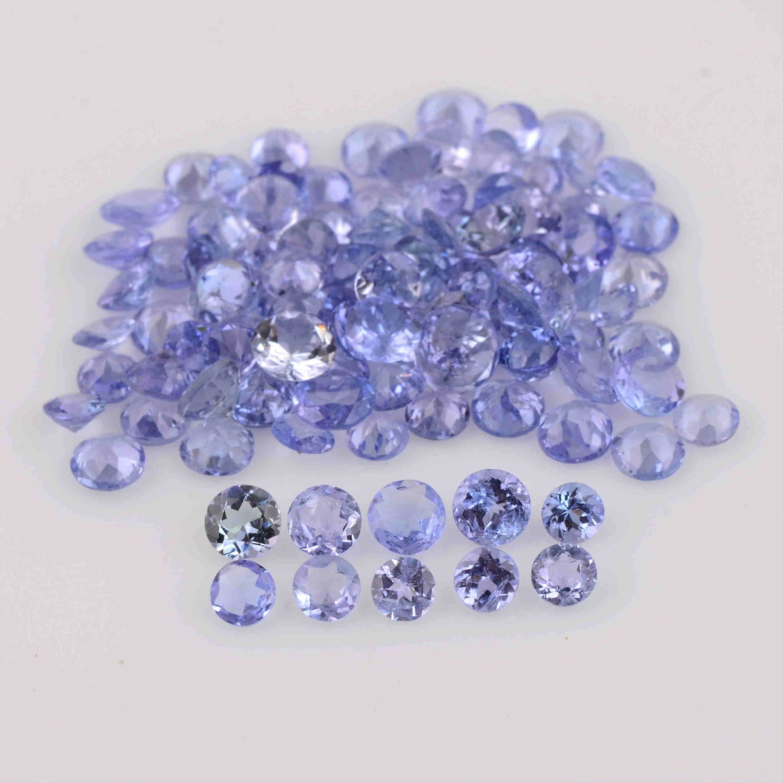 27.20 Carat Blue Color Natural Round Tanzanite Loose (1 of 8)