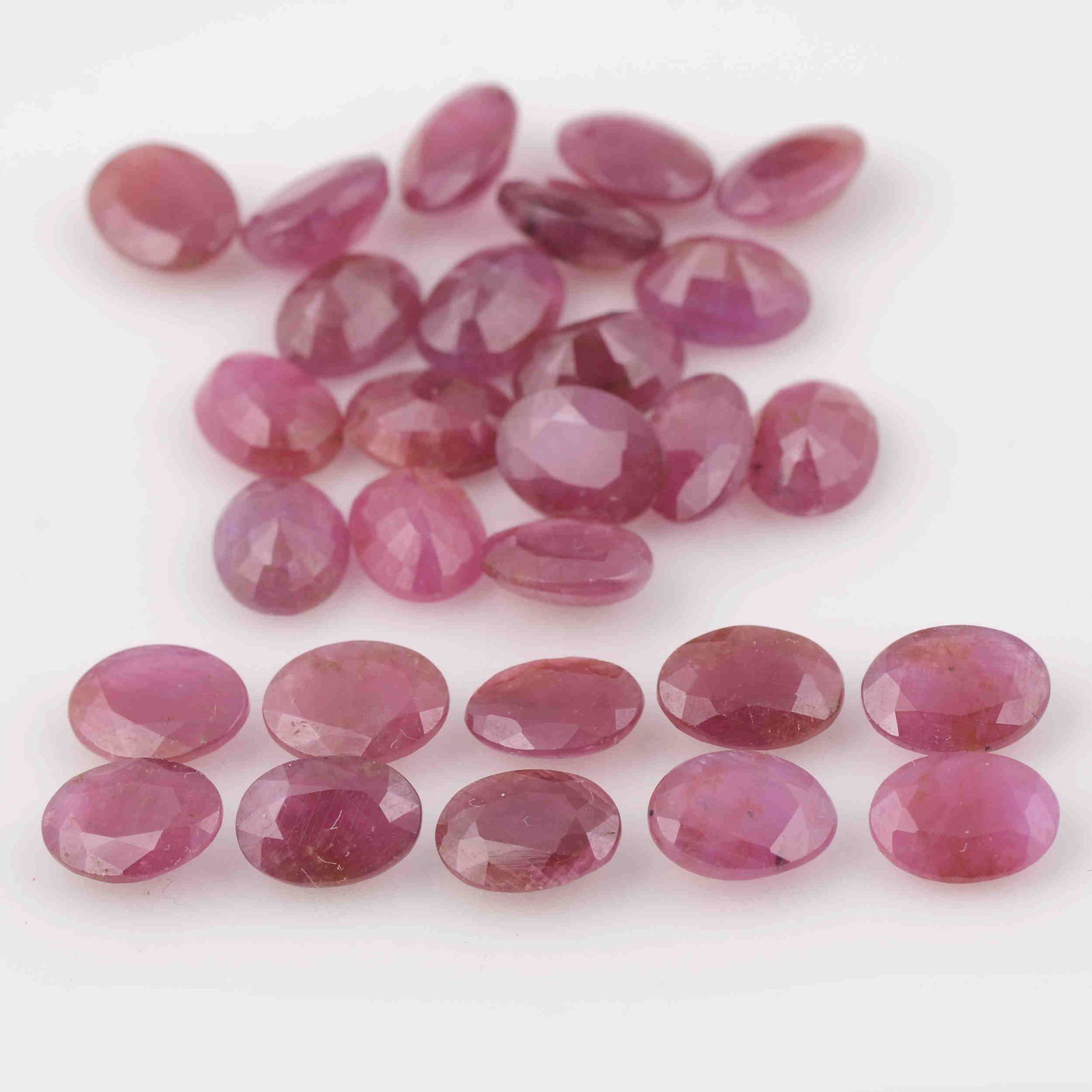 41.15 Carat Red Color Natural Oval Ruby Loose Gemstone (1 of 8)