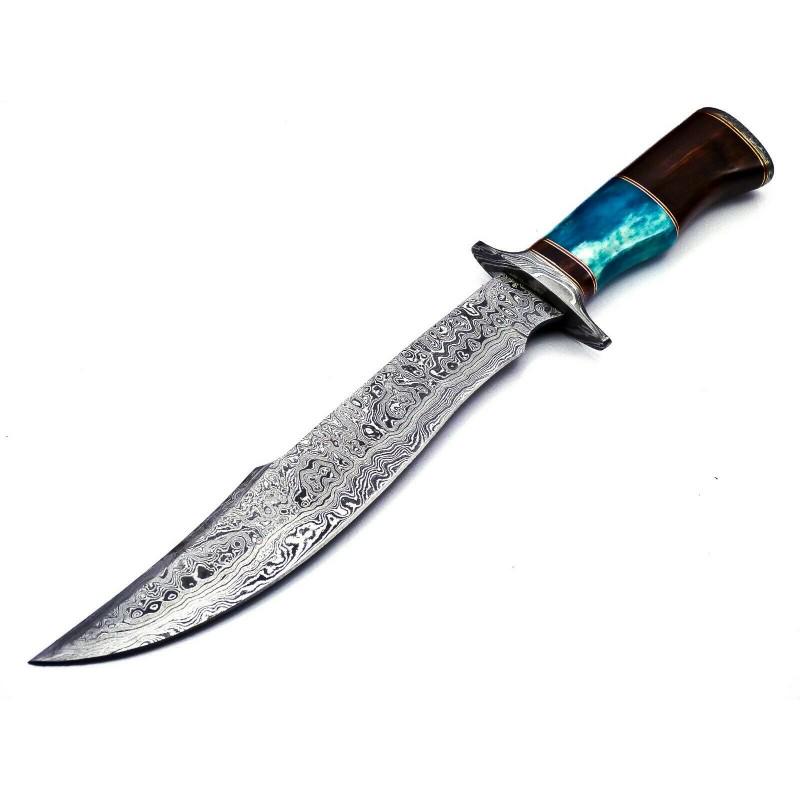 2 pcs SET handmade damascus steel knife survival wood: 2 pcs SET Knives "Beaufort" Damascus knives are very durable, look great and keep sharpness perfectly. Damascus steel has high quality contents to give it an excellent edge and sharp cutting ability. 
