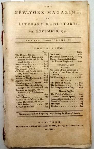 1792 Magazine George Washington Speech Election (1 of 6)