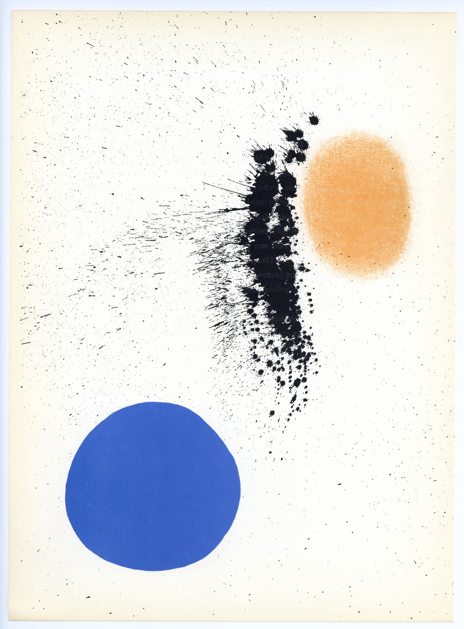 Joan Miro lithograph, 1961 (1 of 1)