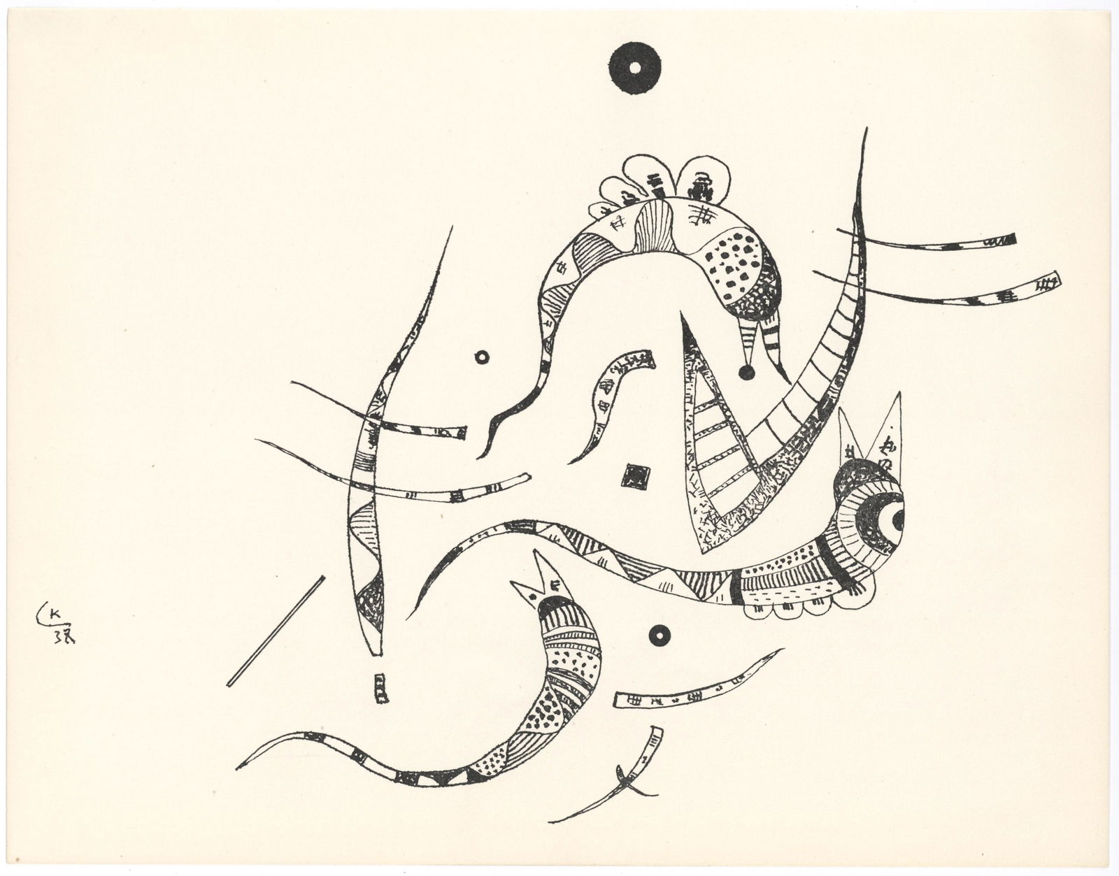 Wassily Kandinsky lithograph for XXe Siecle (1 of 1)
