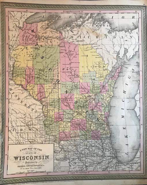 Wisconsin. 1850 by Thomas. (1 of 1)