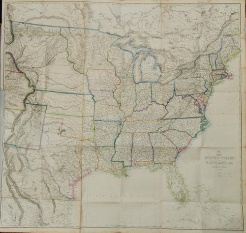 1860 Ettling Map of United States -- United States of: Title: 1860 Ettling Map of United States -- United States of North America (Eastern & Central) Cartographer: T Ettling Year / Place: 1860 c., London Map Dimension (in.): 33.5 X 35.5 in. joined This is