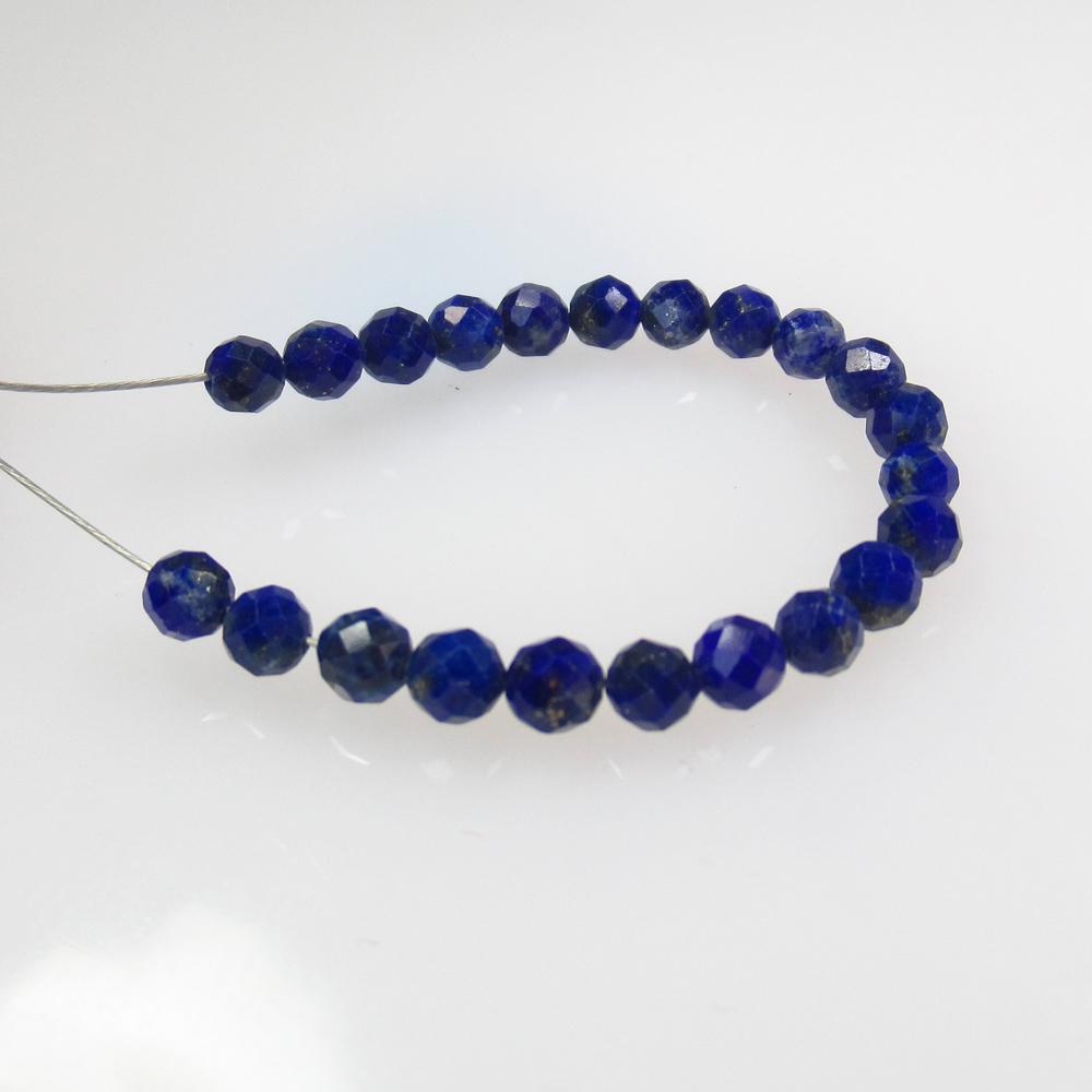 6.08 Ct Natural 22 Lapis Lazuli Drilled Round Cut Beads: No Reserve! Title: 6.08 Ct Natural 22 Lapis Lazuli Drilled Round Cut Beads Stone Clarity: Opaque Gemstones: Natural Lapis Lazuli Beads Carat Weights: 6.08 Size/Dimensions: 3.20 to 3.50 mm / 22 PC's Ad