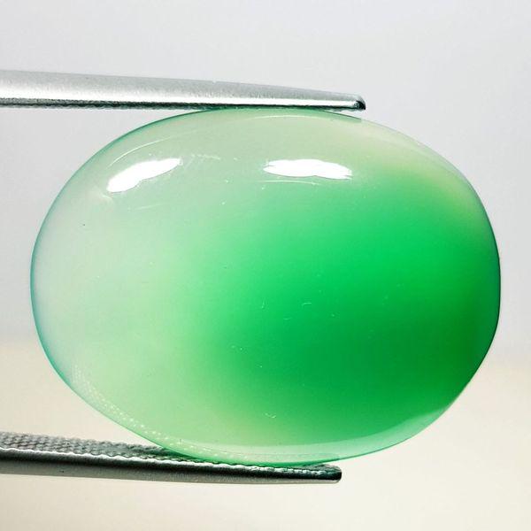 24.25 ct Natural Green Agate (1 of 5)