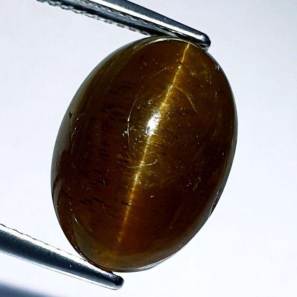 18.38 ct Natural Apatite cat's Eye: No Reserve! Title: 18.38 ct Natural Apatite cat's Eye Color/Clarity: Semi Transparent Gemstones: Loosegemstone Carat Weights: 18.38 Size/Dimensions: 16.10 x 11.30 x 1.50 Additional Information: Oval -