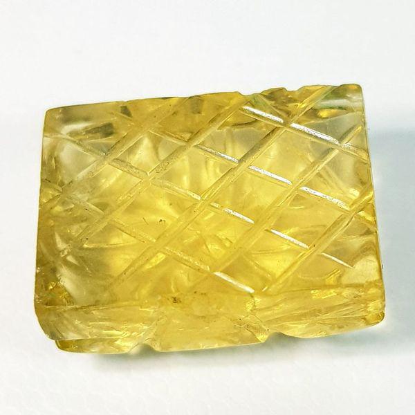 Natural Fluorite Rectangular Flower Cut 23.40 ct (1 of 5)