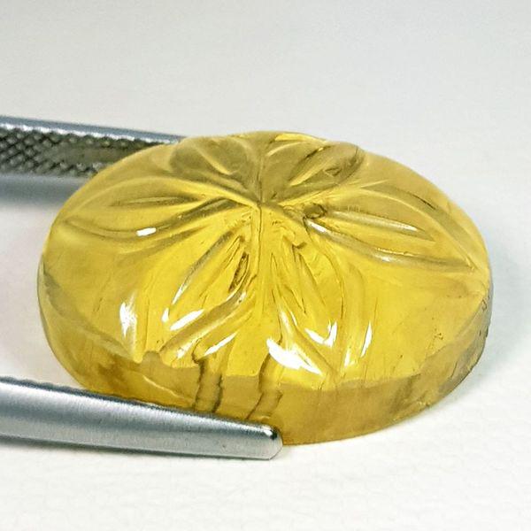 Natural Fluorite Oval Flower Cut 23.00 ct (1 of 5)