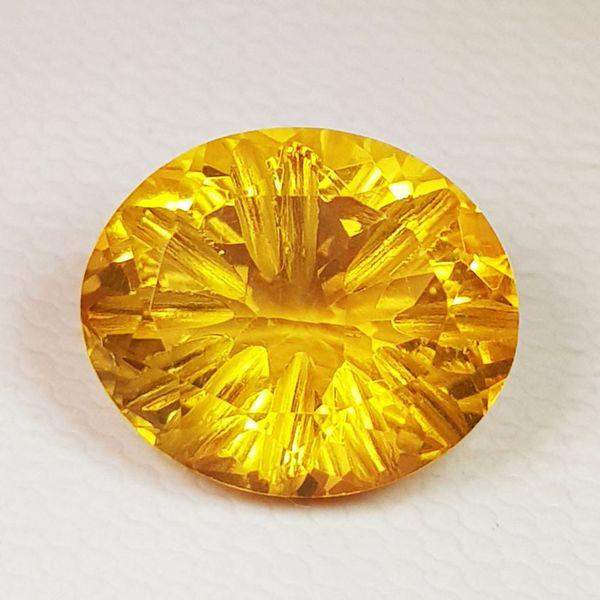 Natural Citrine Oval Flower Cut 5.20 ct (1 of 5)