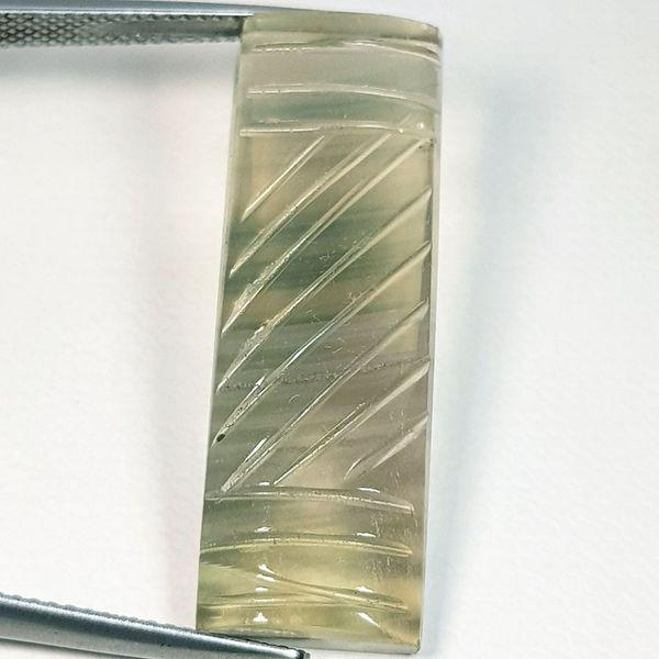 Natural Fluorite Rectangular Flower Cut 23.15 ct (1 of 5)