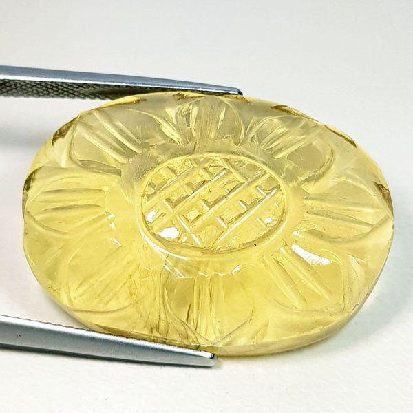 Natural Fluorite Oval Flower Cut 50.70 ct (1 of 5)