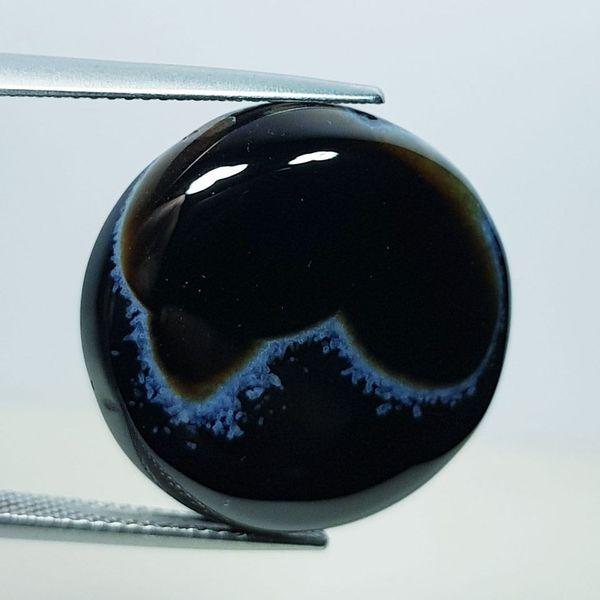 27.50 ct Natural Black Lace Agate (1 of 5)
