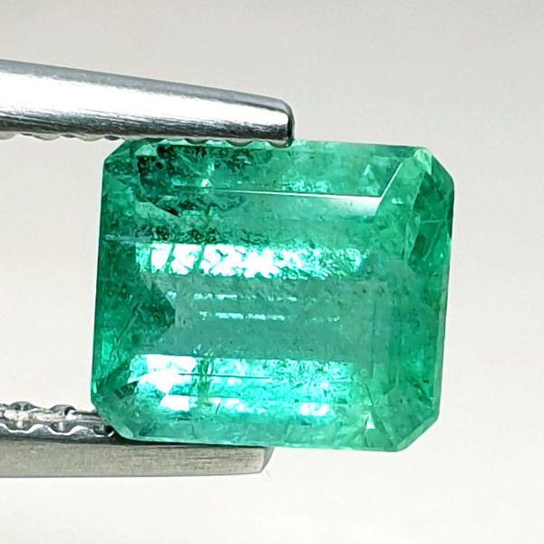 Natural Emerald Octagon Cut 1.42 ct (1 of 4)