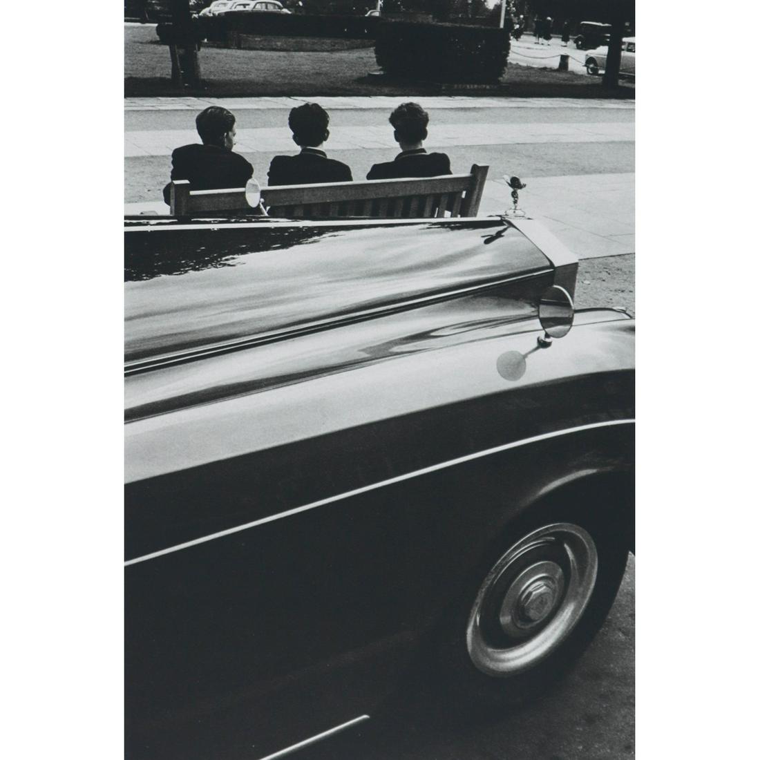 JEANLOUP SIEFF - Students at Eton, England 1958: Artist: JEANLOUP SIEFF Print Title: Students at Eton, England 1958 Medium: Sheet-Fed Gravure Printing Date: 1980's Printed in France Image Size approx: 8.75 x 5.75 inches Jeanloup Sieff (1933-2000) wa