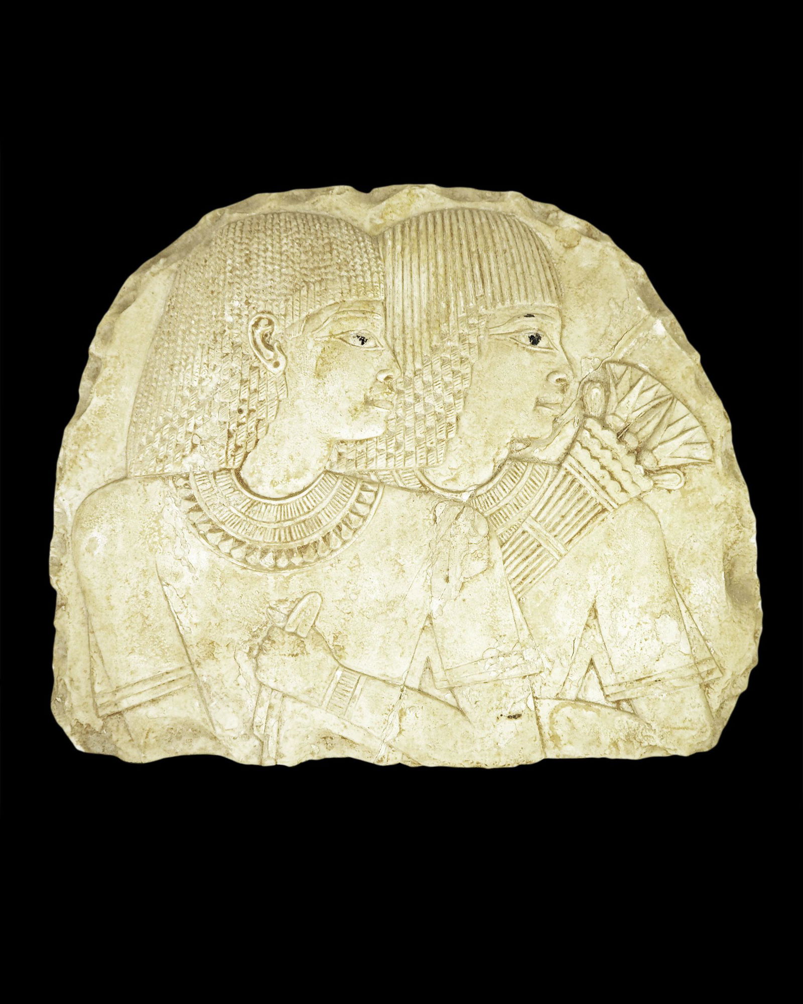 Egyptian limestone relief depicting Ramose (1 of 2)