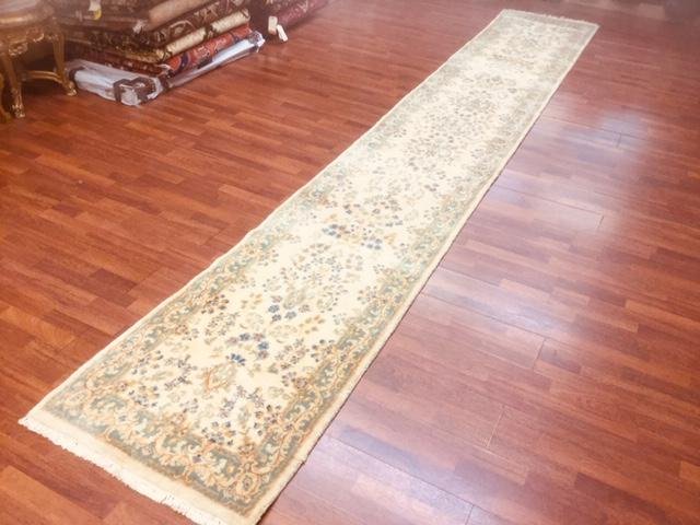 Semi antique persian Kirman Runner-4672 (1 of 9)