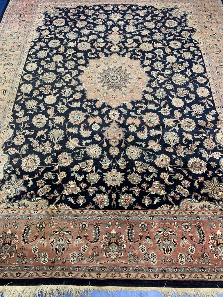 Hand Knotted Persian Tabriz 10.4x8 (1 of 7)