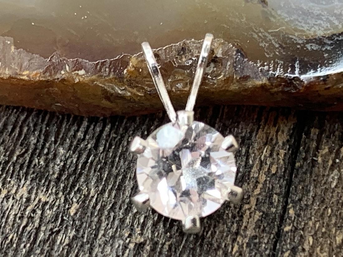 Morganite (Pink Beryl) Natural Faceted Gemstone .925: No Reserve! Title: Morganite (Pink Beryl) Natural Faceted Gemstone .925 Sterling Pendant Materials:Sterling Silver Dimensions: .705 carat 6 mm x 4 mm Shipping: Domestic: Flat-rate of $7.00 to anywhere