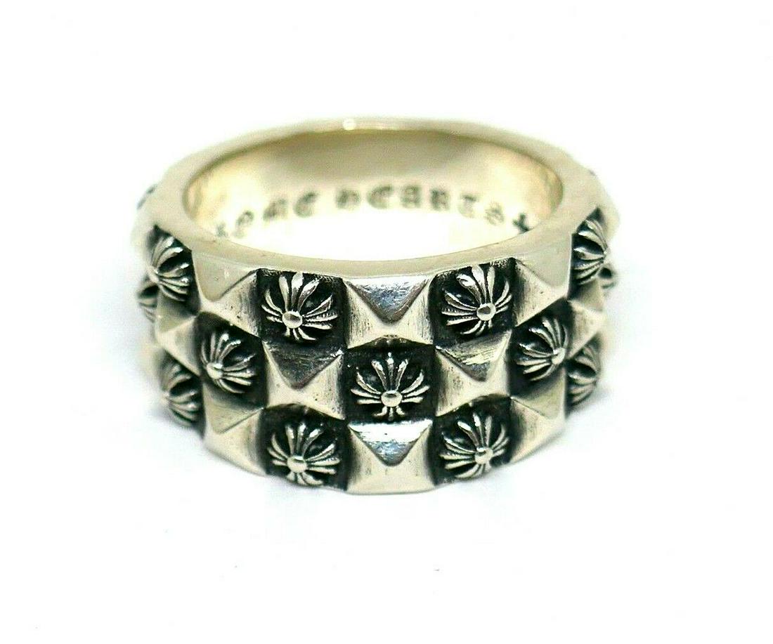 Chrome Hearts 2016 Maltese Crosses Sterling Silver Band (1 of 10)