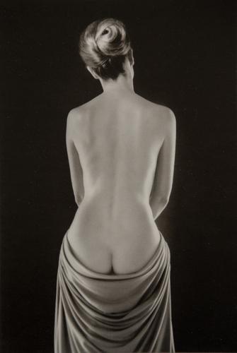 RUTH BERNHARD - Draped Torso, 1962 (1 of 1)