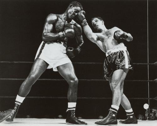 CHARLES HOFF - Ezzard Charles and Rocky Marciano (1 of 1)