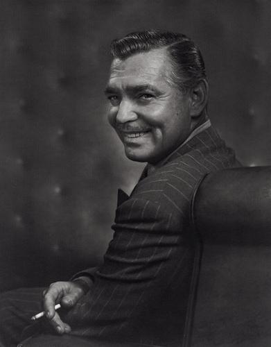 YOUSUF KARSH - Clark Gable, 1948: Artist: YOUSUF KARSH Title: Clark Gable, 1948 Medium: Photo Litho, 1983, Switzerland Dimensions: 7.6x9.7" Description: Heat Wax Mounted on 11x14" Conservation Board Artist Bio: Yousuf Karsh (1908-2002