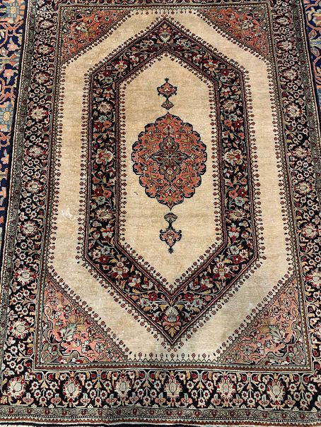 Hand Knotted Persian Qum Runner ft 2.8x13 (1 of 6)