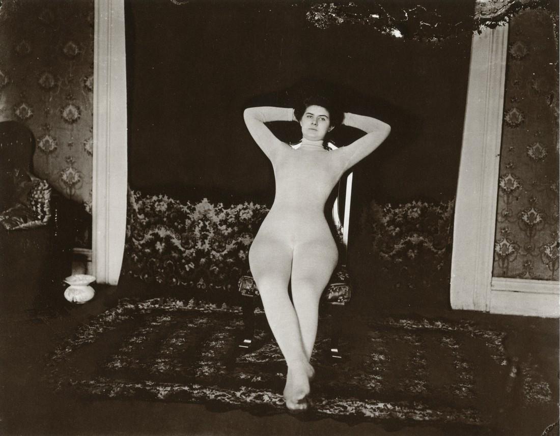 E.J. BELLOCQ - Storyville Prostitute: Artist: E.J. BELLOCQ Title: Storyville Prostitute Medium: Photo Litho, 1978, USA Dimensions: 7.85x6.1" Description: Heat Wax Mounted on 8.5x11" Conservation Board Artist Bio: John Ernest Joseph Belloc