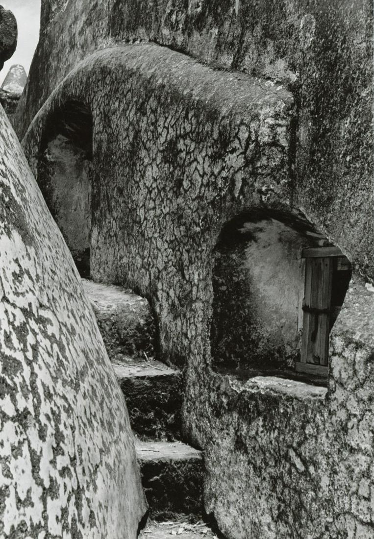 MANUEL ALVAREZ BRAVO - Window to the Choir, 1936: Artist: MANUEL ALVAREZ BRAVO Title: Window to the Choir, 1936 Medium: Photo Litho, 1997, Hong Kong Dimensions: 5x7.15" Description: Heat Wax Mounted on 8.5x11" Conservation Board Artist Bio: Manuel Á