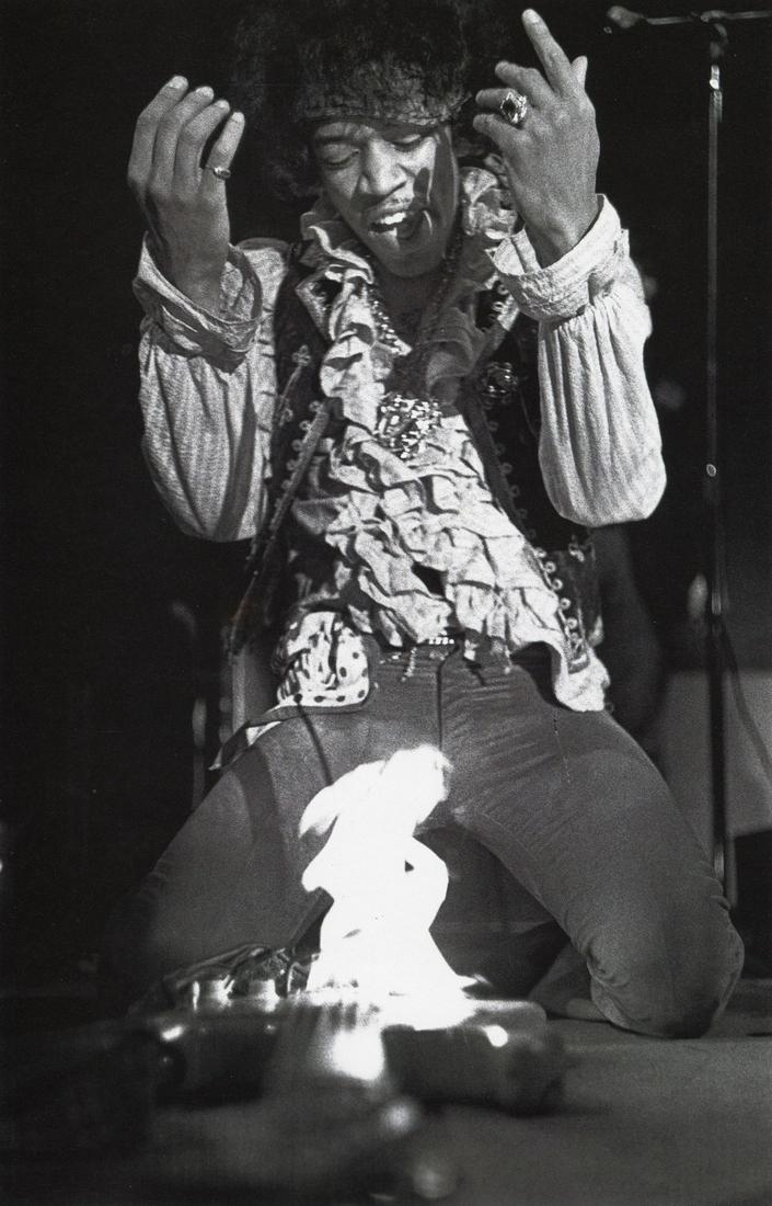 ED CARAEFF - Jimi Hendrix, 1967 (1 of 1)