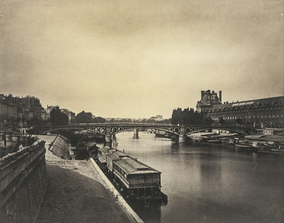 GUSTAVE LE GRAY - The Pont du Carrousel, Pont des Arts (1 of 1)