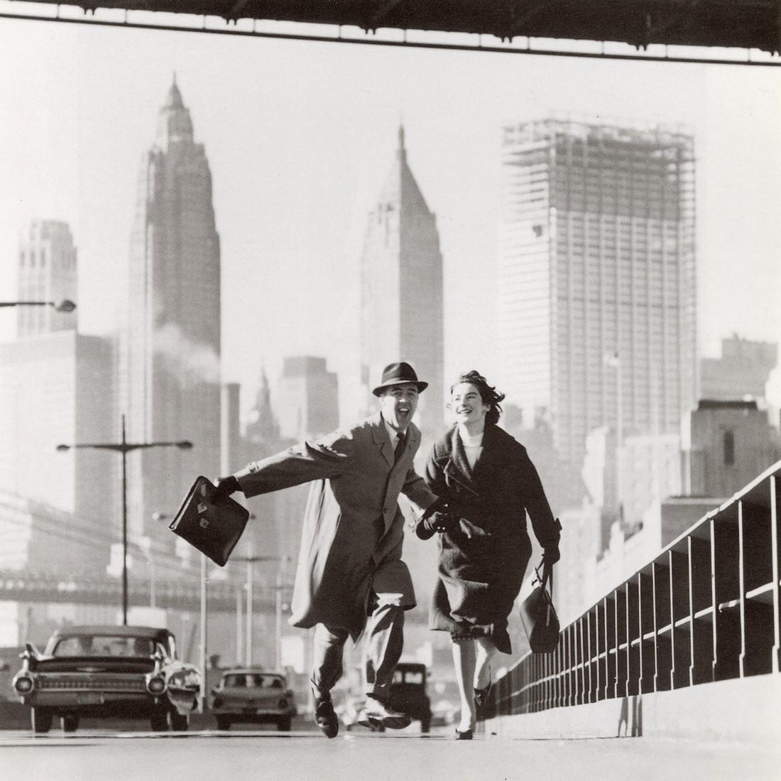 NORMAN PARKINSON - New York, New York: Artist: NORMAN PARKINSON Title: New York, New York Medium: Photo Litho, 1999, Hong Kong Dimensions: 8.55x8.55" Description: Heat Wax Mounted on 11x14" Conservation Board Artist Bio: Norman Parkinson w