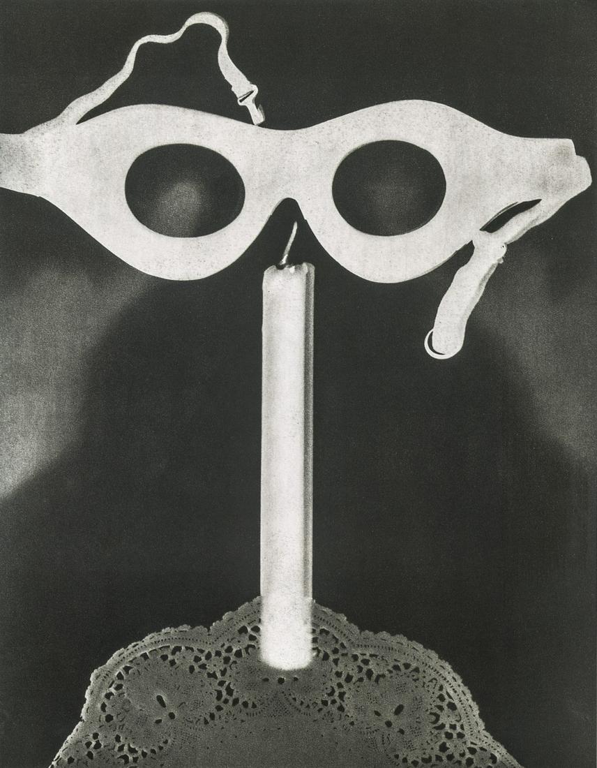 MAN RAY - Rayograph with Mask (1 of 1)