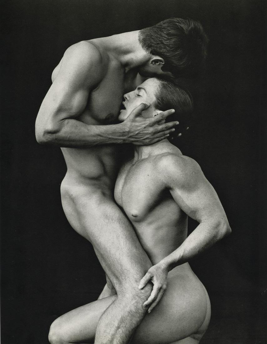 HERB RITTS - Tony and Mimi, Los Angeles, 1987: Artist: HERB RITTS Title: Tony and Mimi, Los Angeles, 1987 Medium: Sheet Fed Gravure, 1988, Japan Dimensions: 10.75x13.85" Description: Heat Wax Mounted on 14x18" Conservation Board Artist Bio: Herb R