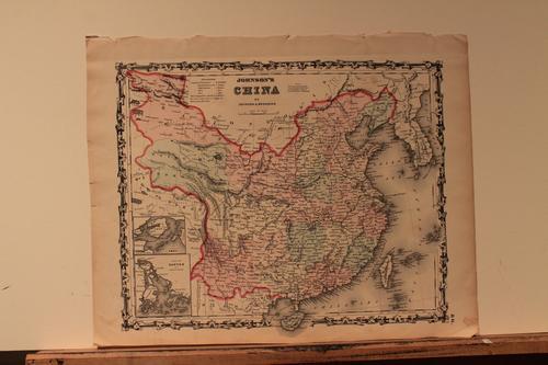 1858 Map of China (1 of 3)