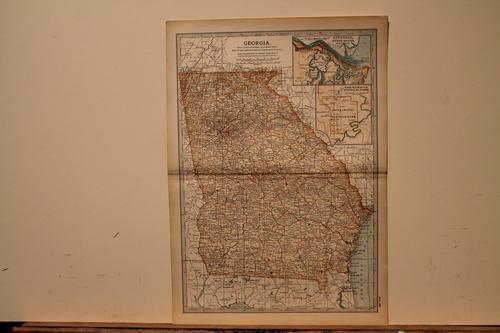 1902 Map of Georgia (1 of 3)
