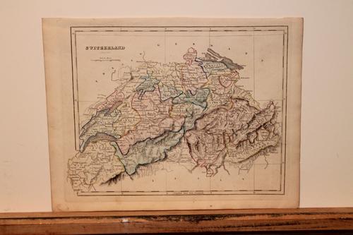 1842 Map of Switzerland (1 of 2)