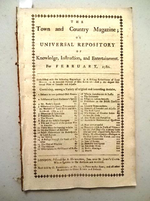 1780 Magazine Revolutionary War Franklin (1 of 4)