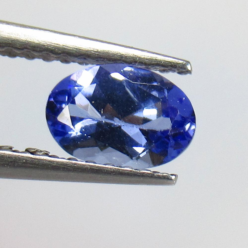 0.73 Ct Natural Tanzanite Oval Cut: No Reserve! Title: 0.73 Ct Natural Tanzanite Oval Cut Stone Clarity: VVS Gemstone: Natural Tanzanite Carat Weight: 0.73 Size/Dimensions: 7.10 x 4.90 x 3.00 mm Additional Information: Top Quality Luste