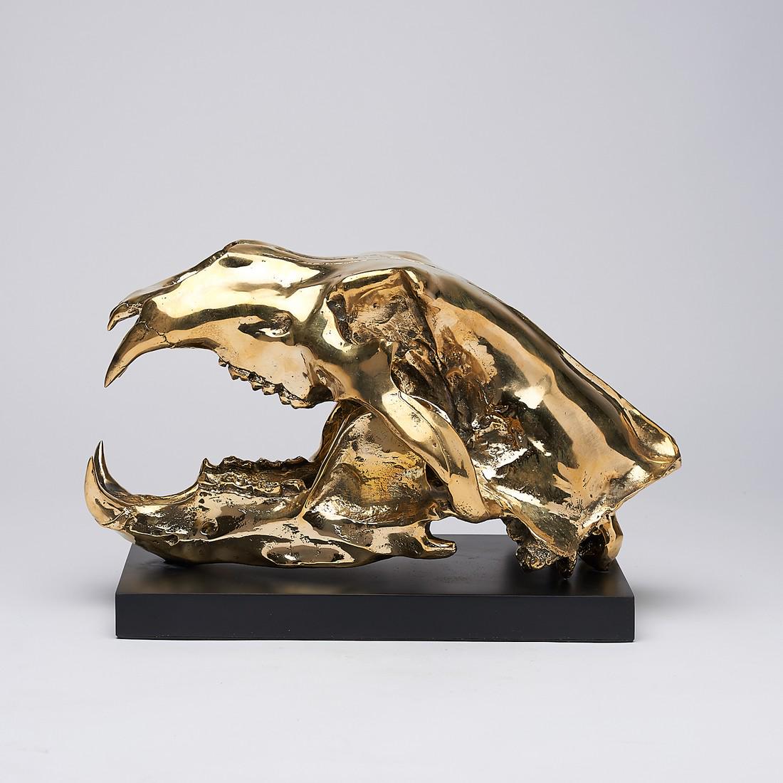 Sooka Interior - Polar Bear skull in finest bronze - (1 of 10)