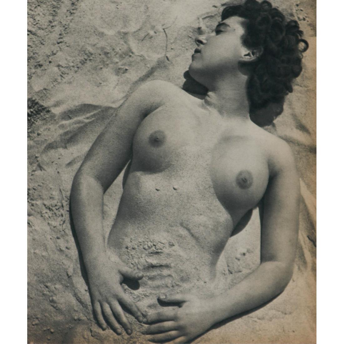 PIERRE BOUCHER - Nude: Artist: PIERRE BOUCHER Print Title: Nude Medium: Sheet-fed Gravure Printing Date: 1950's Printed in France Image size approx. 9.25 x 8.25 inches Pierre Boucher (1908-2000) was a French photographer wh