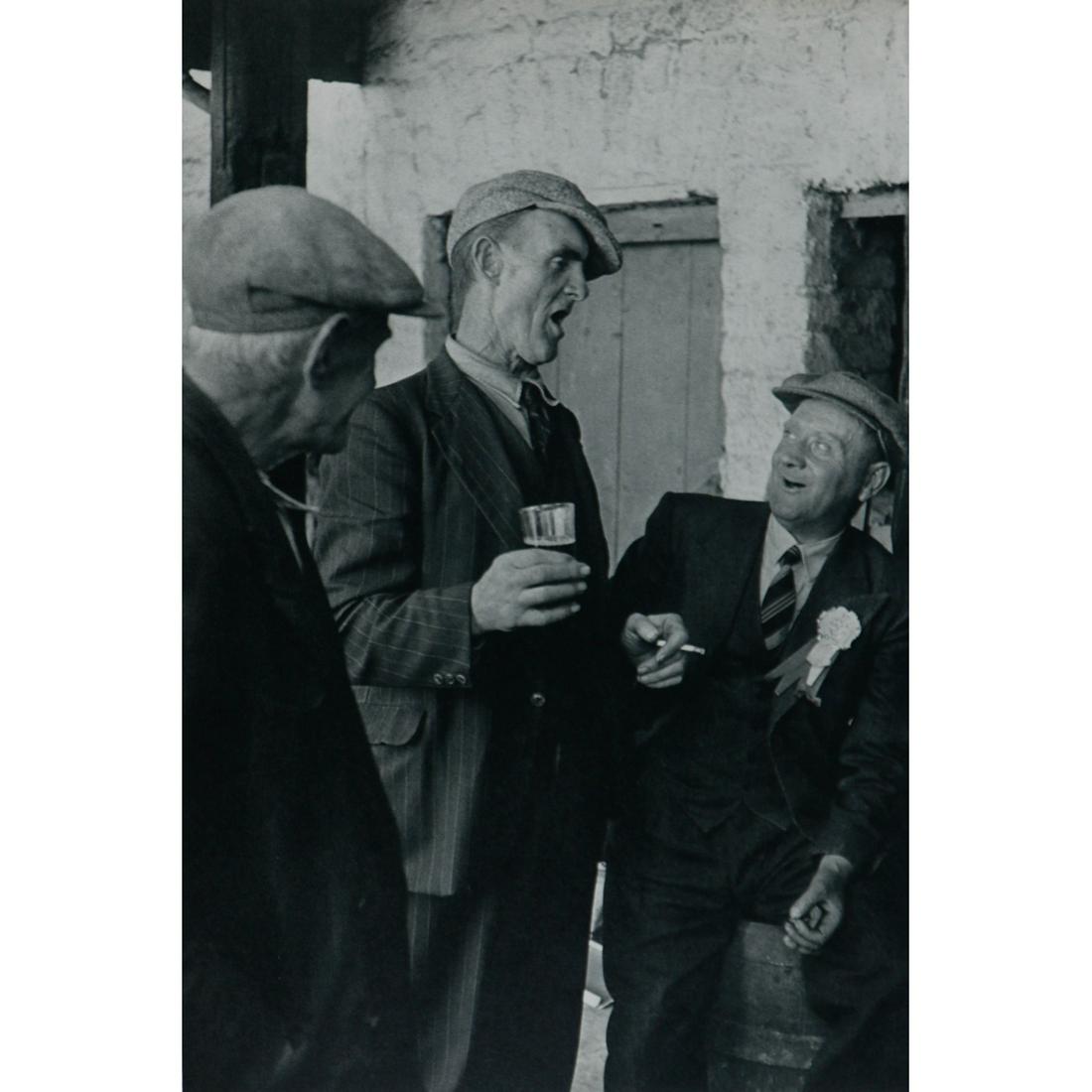 HENRI CARTIER-BRESSON - At tipperary, after a: Artist: HENRI CARTIER-BRESSON Print Title: At tipperary, after a curling-match Medium: Sheet-fed Gravure Printing Date: 1950's Printed in France Image Size approx: 13.5 x 9 inches Henri Cartier-Bresso