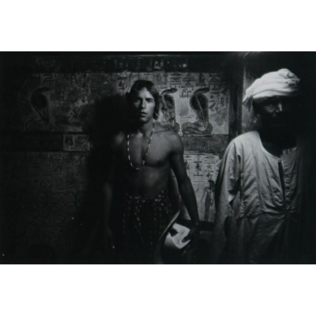 DUANE MICHALS - Young man from California in the Tomb (1 of 1)