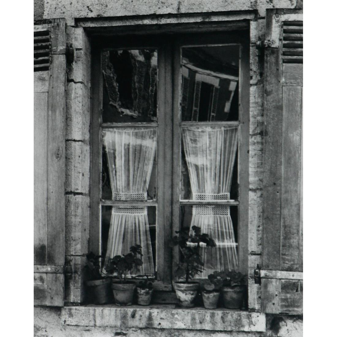 PAUL STRAND - Fenêtre: Artist: PAUL STRAND Print Title: Fenêtre Medium: Sheet-Fed Gravure Printing Date: 1950's Printed in Switzerland Image Size approx: 9.5 x 7.5 inches Paul Strand (1890–1976) was an American photograp