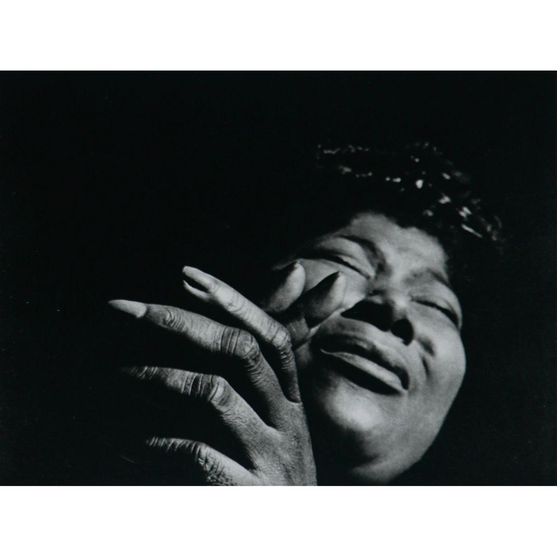 LEIGH WIENER - Mahalia Jacskon, June 1961 (1 of 1)