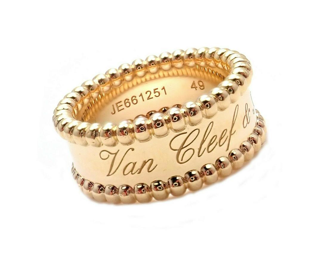 Authentic! Van Cleef & Arpels VCA 18k Yellow Gold (1 of 5)