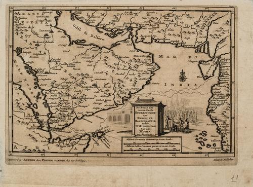 1704 Aa Map of the Arabian Peninsula to Western India (1 of 1)