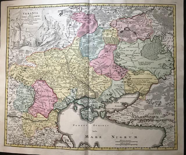 Ukraine, one of the earliest detailed maps of the (1 of 3)